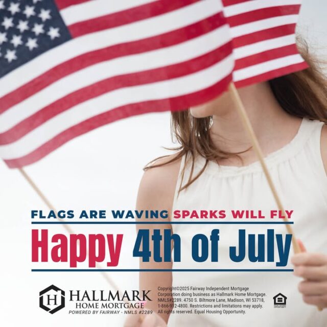 🎆 Happy 4th of July! 🎇
Wishing you a day filled with freedom, fun, and fireworks! As we celebrate our nation’s independence, we’re grateful for the opportunity to help you achieve the American Dream of homeownership. 🏡
#HHM #YourCommunityLender #HallmarkHomeMortgage #eHome